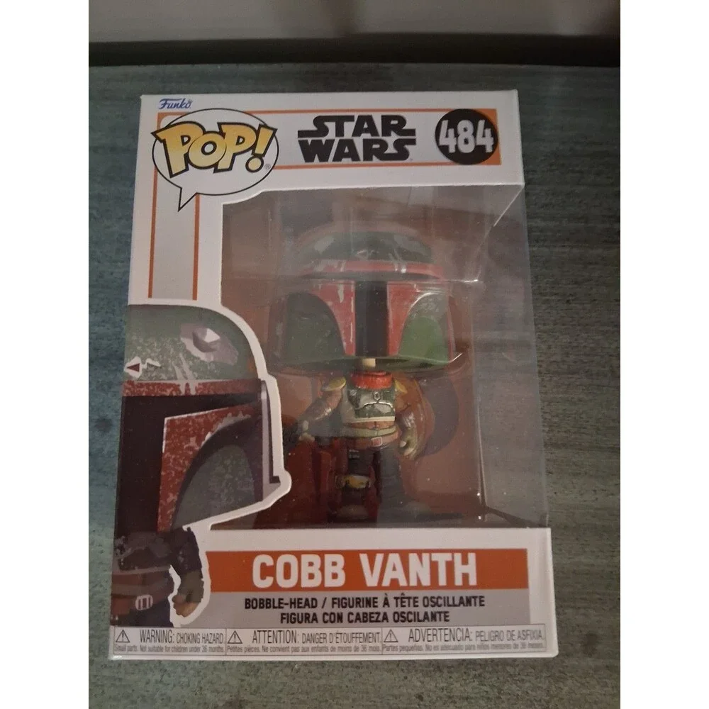NIB Funko POP! Star Wars Cobb Vanth #484 Figure